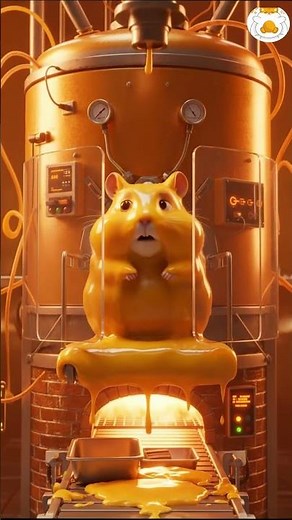 Nibbles Becomes a LIVING PUMPKIN PIE! 🥧✨ #hamster #cute #funny