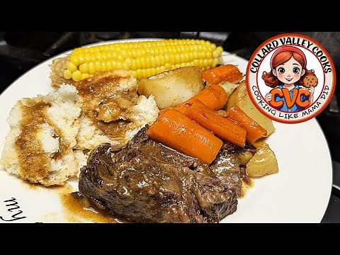 Pot Roast & Gravy - Old Fashioned - Tammy's Braised Chuck Roast Recipe