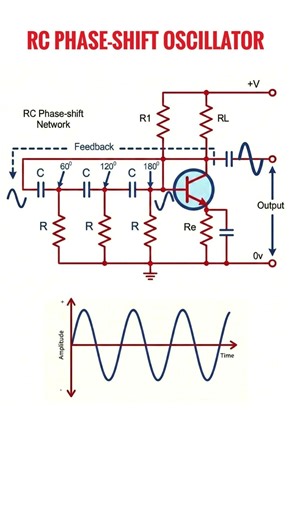 RC Phase Shift Oscillator