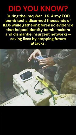 This Is How Army EOD Finds Hidden IED Networks #EOD #infantry #iraqwar