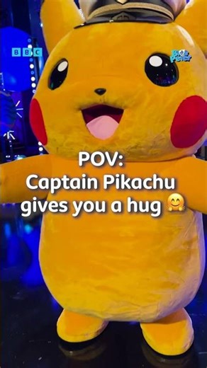 POV: Captain Pikachu gives you a hug 🤗 | BBC Cartoons #Shorts