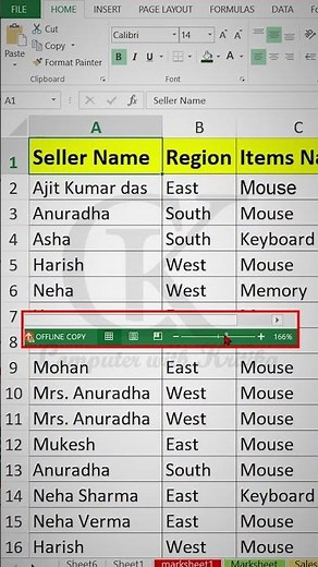 Zoom In & Zoom Out In Excel I Computer with Kritika #excel #exceltips #exceltricks #shorts