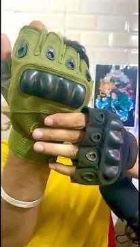 Tactical Half Finger Bike Gloves Review 🔥 #motorcycle #bikegloves #ppe #safety #gloves #protection