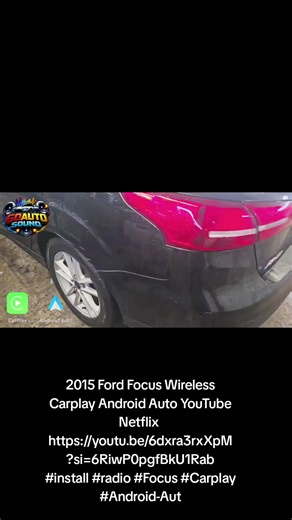 2015 Ford Focus Wireless Carplay and Android Auto Installation