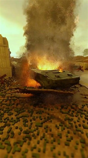 ⚔️ Realistic Checkpoint Battle with Tanks and IFV ! | Teardown