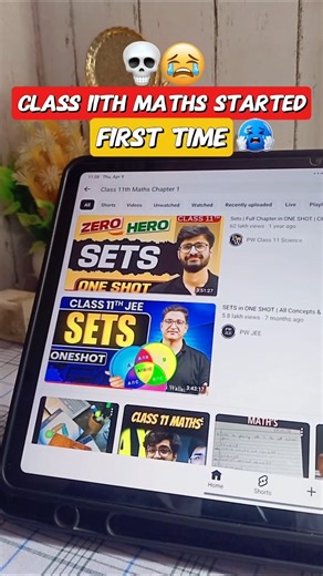 Class 11 Maths First Day 🔥😱 | JEE Preparation 🤯 #jee2027 #class11 #maths #iitjee #studywithme