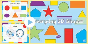 Everyday 2D Shapes PowerPoint