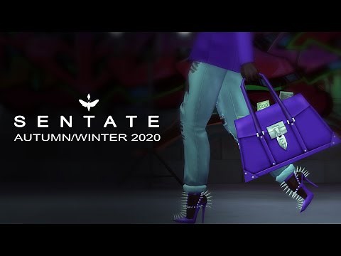Sentate Autumn/Winter 2020 Couture Fashion Show (Sims 4 CC)