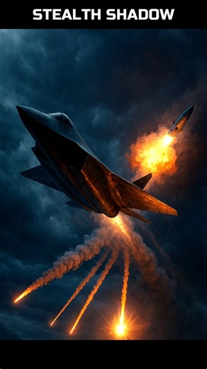 Stealth Shadow: Operation Silent Hawk 🛩️ | Futuristic War | #shorts