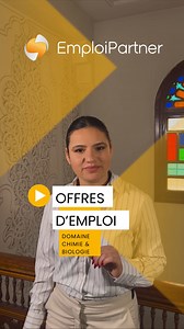 24 reactions · 15 comments |  Offres d’emploi : Domaine de la Chimie & Biologie.  Vous cherchez un nouvel emploi ? Découvrez les opportunités qui vous attendent sur notre site !  Découvrez des offres d’emploi dans divers secteurs. ✨ Trouvez l’emploi qui vous correspond sur www.emploipartner.com et donnez un nouvel élan à votre carrière !  #Recrutement #EmploiAlgérie #Carrière #Opportunité #EmploiPartner #Job #Alger #Oran | Emploi Partner Algérie | Facebook