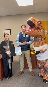 Canvas Health celebrates 55 Years with CEO Dr. Khu Thao, Mayor of Oakdale Kevin Zabel, and NoStigmaSaurus! | Canvas Health