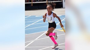 North Texas 7-year-old labeled 'fastest kid in the nation,' sets Junior Olympics record