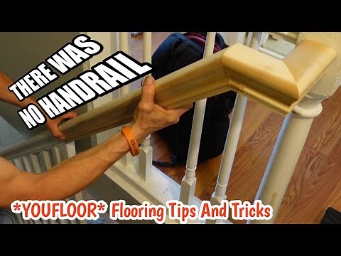 Installing A Missing Stair Handrail And Spindles 💪