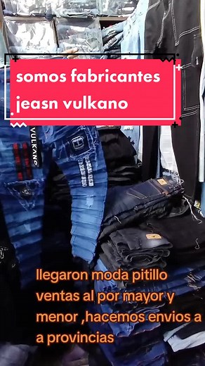 Moda Corrugado en Jeans Vulcano - Tallas Disponibles