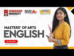 M.A. English at Chandigarh University