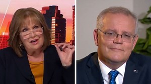 Tracy Grimshaw grills Scott Morrison (ACA)