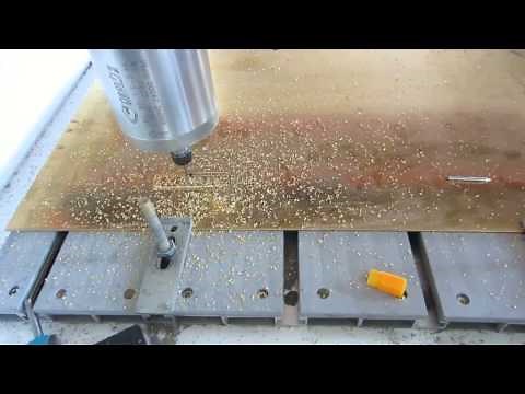 cnc router cut brass