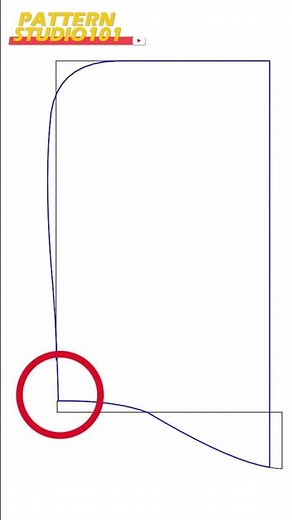 Two Piece Hood Pattern Making _ How to draft basic hood patterns from scratch #shorts