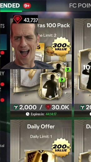 Real Madrid GLORIOUS ERAS Pack open 🥶🔥😱#eafc24 #shorts#eafifa #fifamobile #fifa23 #fifa22 #fcmobile