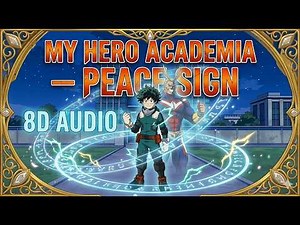 My Hero Academia — "Peace Sign" (8D AUDIO) 🎧 | Opening 2 Full Immersive Experience
