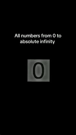 Gamma Mathematica on Instagram: "From 0 to Infinity — every number tells a story. No matter how big a number gets, it’s still closer to zero than infinity. 🤯 Math isn’t just numbers… it’s perspective. Stay till the end and rethink how huge “huge” really is.Types of number which define from small to huge numbers. However it doesn't matter how much huge numbers will be it is still near to zero than infinity #MathReels #MindBlown #LearnOnInstagram #STEMLife #Infinity"