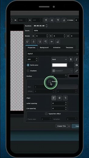 How to create Typewritter Text Effect