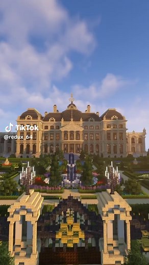 Creative Minecraft Mega Chateau Interior Design