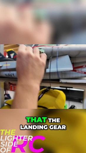 This video shows a demonstration of a model airplane's landing gear. See how it handles the gear-up function using a hand pump and pressure. A fascinating look at the mechanics! #ModelAirplane #LandingGear #GearUp #HandPump #Aviation #Mechanics | The Lighter Side Of RC