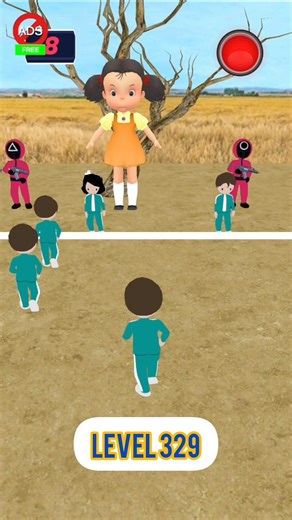 Squid game red light 🚨 green light ✅ (Level 329).