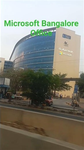 Microsoft Bangalore Office Tour 😲🔥 #shorts #microsoft #bangalore #office #corporatelife #viralshorts