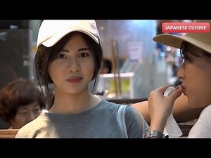 Japanese Cuisine - Street food : Giant Oysters, Tempura, Octopus, Fugu Sashimi