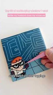 Decorate this Dexter’s Laboratory cookie with me! #cookieart