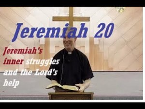 Jeremiah Chapter 20: 'Jeremiah's inner struggle': Catholic Bible Study by Fr Tim Peters