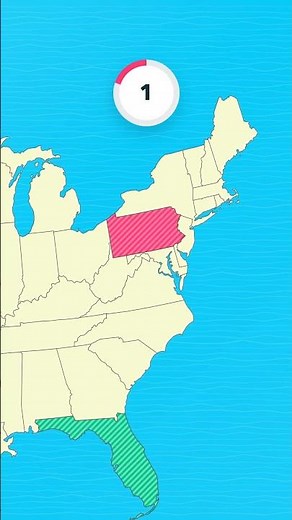 US State Quiz: Can You Name All 5? 🇺🇸 (Geography Challenge) #geograck