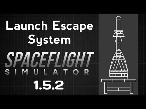 How to Build a Launch Escape System in SpaceFlight Simulator 1.5.2 | SFS 1.52 | FREE VERSION #SFS