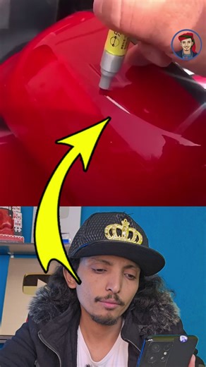 1.7M views · 33K reactions | Finally tried the car scratch removal pen ✅ | Saddam alezzi | Facebook