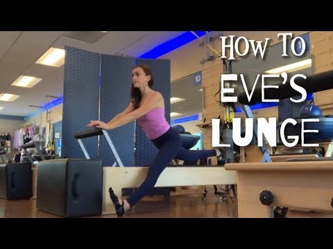 Reformer Pilates, Eve's Lunge, Hip Opening for Pain-Free Splits