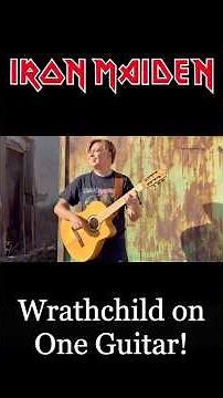 Iron Maiden - Wrathchild | Acoustic Guitar Cover - Fingerstyle Classical Guitar #guitar #ironmaiden