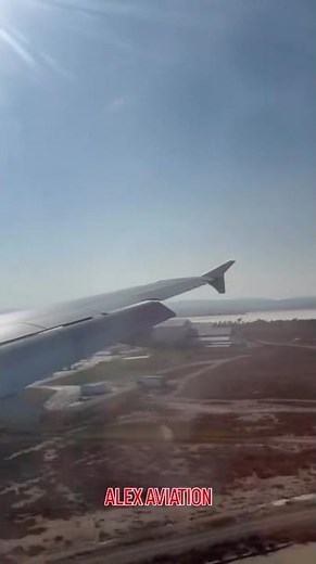Landing at Larnaca International Airport
