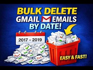 Gmail Storage Full? Delete Thousands of Emails FAST