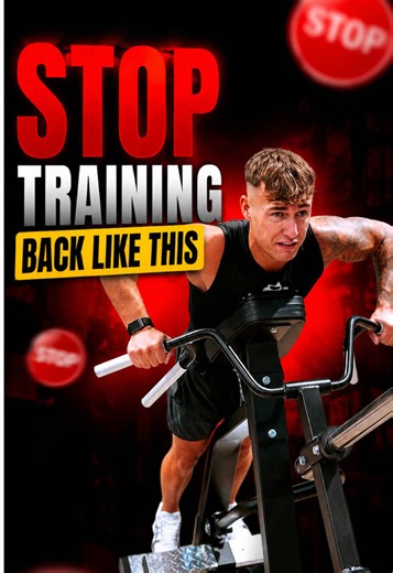STOP using the chest supported row machine like this… | t bar row