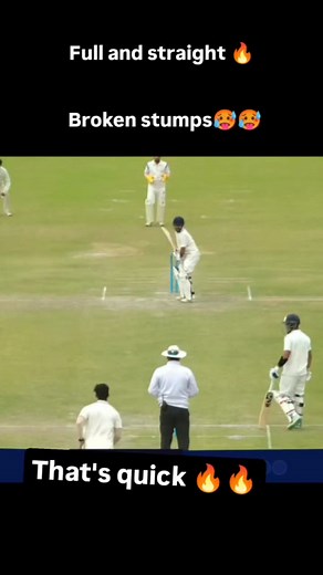 Off stump gone🔥🎯 amazing #cricketshorts #Cricket | cricket shorts with deepak