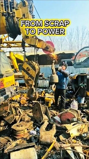 Inside the Ultimate Industrial Scrap Rebuild Zone.