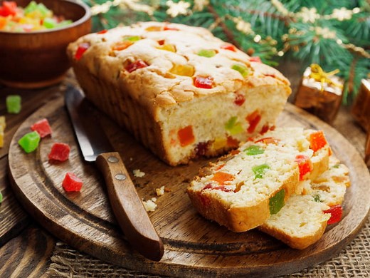 Cake aux fruits confits : la recette facile