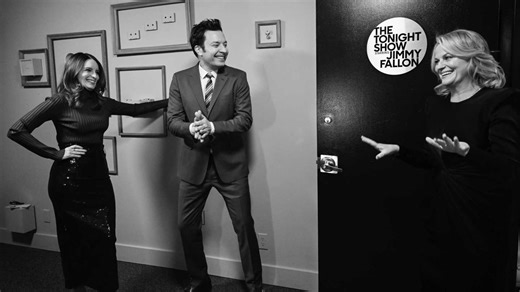 Jimmy Fallon Hosts ‘SNL’ Reunion With Tina Fey, Amy Poehler and Seth Meyers: See Backstage Pics