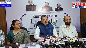 CSIR-IIIM Jammu director Dr Zabeer Ahmed said the institution is organizing two-day Lavender festival being held from June 1 at Bharderwah to celebrate “Purple Revolution”. He said it will be inaugurated by MOS PMO Dr Jitendra Singh . | Daily Excelsior