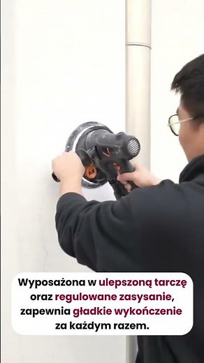 Szlifierka do gipsu 1800W + worek na pył