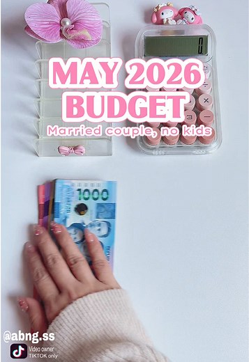 Married Couple's May Budget: Cash Stuffing Tips