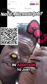 remote job training ad