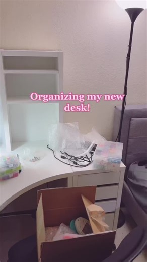 IKEA Corner Desk Organization Ideas